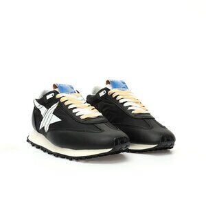 Black & White & Blue Marathon Sneakers By Golden Goose